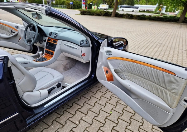 Mercedes-Benz CLK cena 28900 przebieg: 147000, rok produkcji 2005 z Gościno małe 742